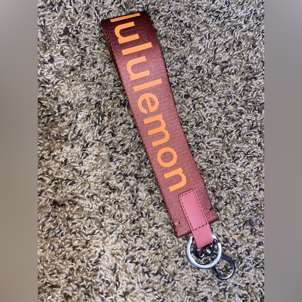 Lululemon Never Lost Keychain